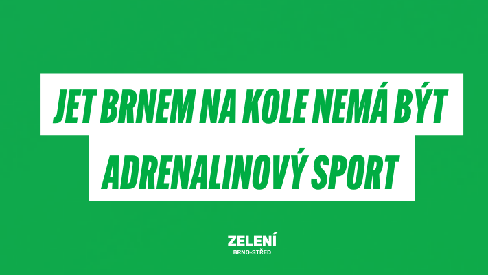 Brnem na kole – jen pro odvážné